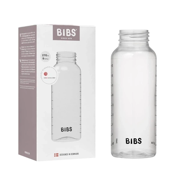 Змінна дитяча пластикова пляшечка BIBS Baby Bottle Body 270 мл - Фото 9 Змінна дитяча пластикова пляшечка BIBS Baby Bottle Body 270 мл - зображення 9
