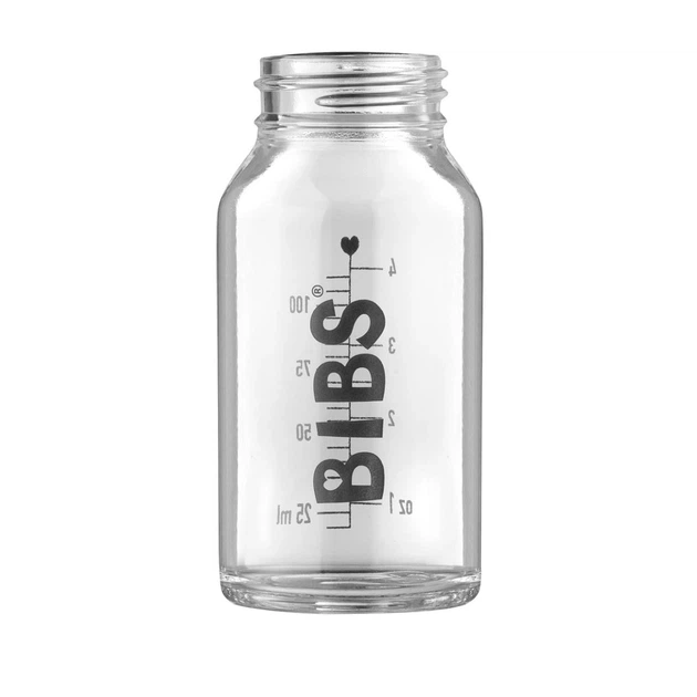 Стеклянная детская бутылочка BIBS Baby Glass Bottle 110 мл - изображение 5