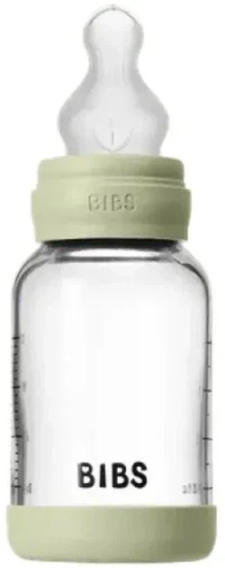 Скляна BIBS Baby Glass Bottle дитяча пляшечка з силіконовою соскою - 120 ml - Sage - Фото 4 Скляна BIBS Baby Glass Bottle дитяча пляшечка з силіконовою соскою - 120 ml - Sage - изображение 4