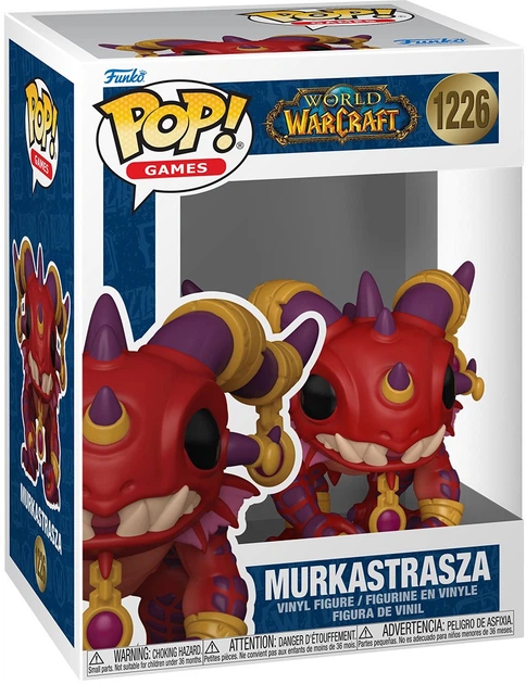 Figurka Funko POP! Games: World of Warcraft Murkastrasza 7.9 cm 88391 (889698883917) - Zdjęcie 1 Figurka Funko POP! Games: World of Warcraft Murkastrasza 7.9 cm 88391 (889698883917) - obraz 1