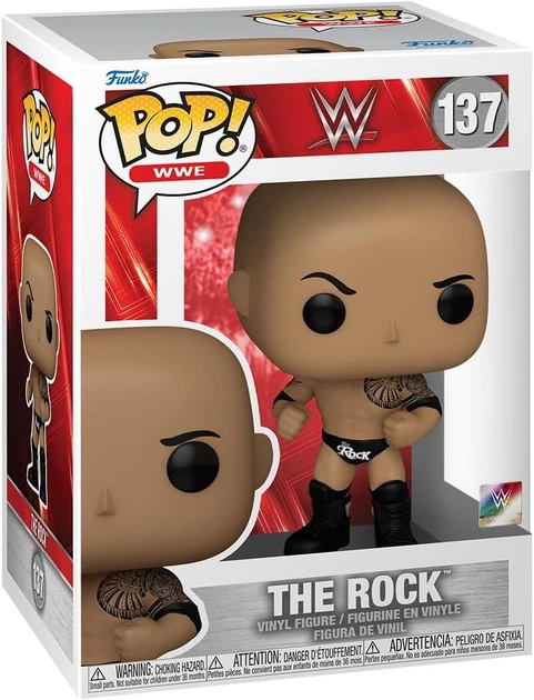Фігурка Funko Pop! WWE The Rock 9 см (889698722810) - Фото 1 Фігурка Funko Pop! WWE The Rock 9 см (889698722810) - зображення 1