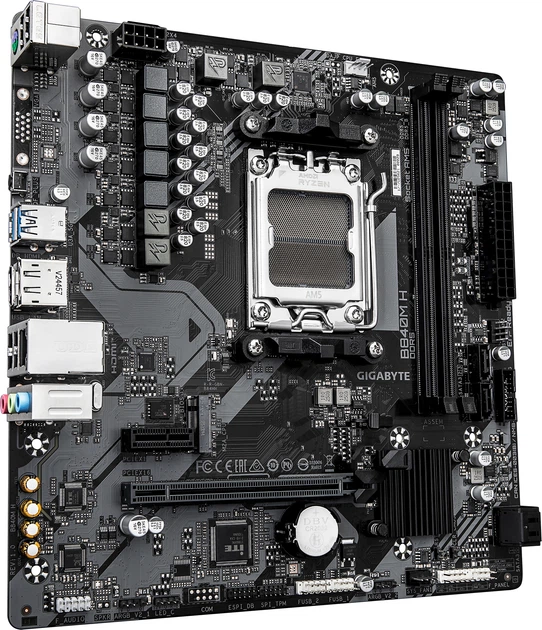 Płyta główna Gigabyte B840M H (sAM5, AMD B840, PCI-Ex16) - obraz 2