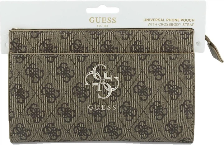 Чохол-сумка Guess 4G Big Logo Phone Pouch Brown (3666339609818) - зображення 3