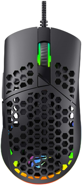 Mysz Havit MS1036 RGB Wired Black (6939119066543) - obraz 1