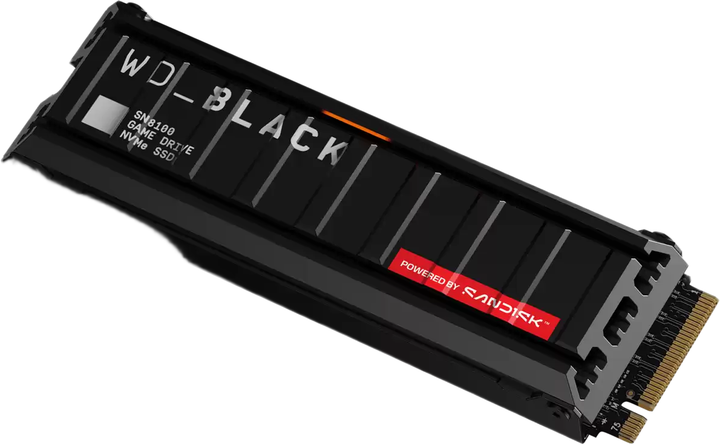 Dysk SSD Digital Black SN8100 Heatsink NVMe 4TB PCIe Gen 5.0x4 NVMe M.2 (WDS400T1XHM) - obraz 2