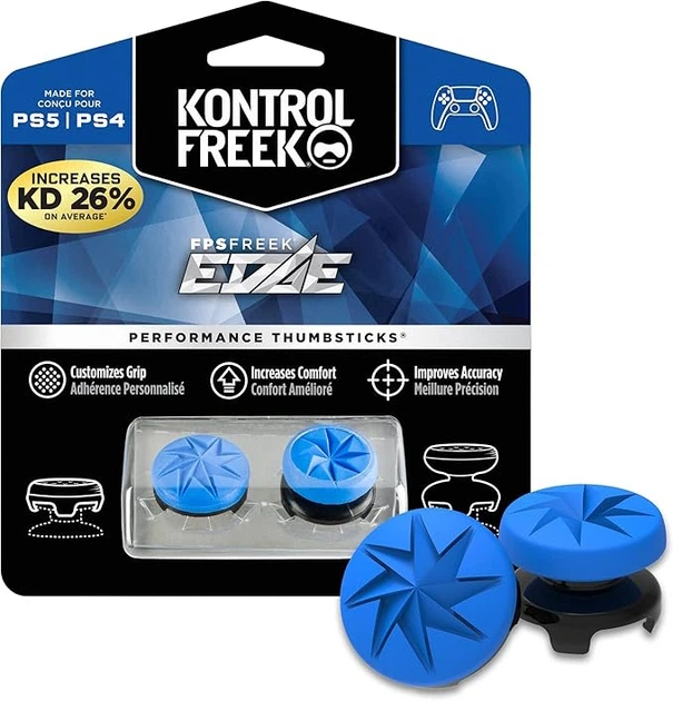 Накладки на стіки KontrolFreek FPS Freek Edge для Sony PS5/PS4 (850029053118) - зображення 3