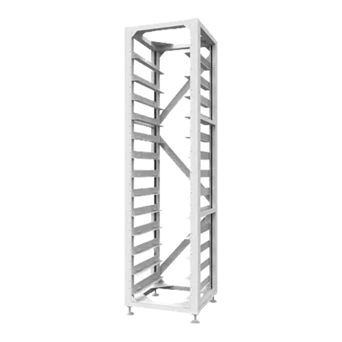 Стойка для высоковольтных батарей Deye BOS-A-Rack14 до 14 батарей 2350x610x610 мм Grey - Фото 2 Стойка для высоковольтных батарей Deye BOS-A-Rack14 до 14 батарей 2350x610x610 мм Grey - изображение 2