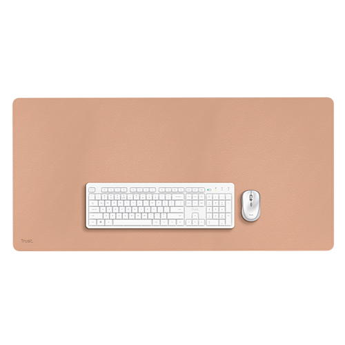 Коврик для мыши Trust Benya XXL Desk Pad ПВХ 430x900x2 мм Beige (25713) - изображение 2