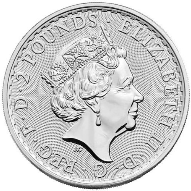Срібна інвестиційна монета 2 фунта Стояча Британія 999 проба, 31,21 грам. Britannia 2023 - Фото 2 Срібна інвестиційна монета 2 фунта Стояча Британія 999 проба, 31,21 грам. Britannia 2023 - изображение 2