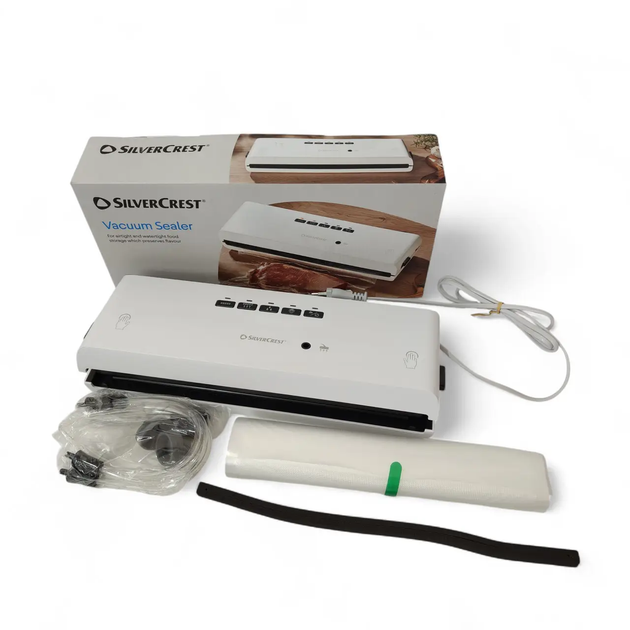 Вакууматор SilverCrest SV 130 A1 130Вт – для сухих и влажных продуктов Су-От | Запайка пакетов 30 см - изображение 8