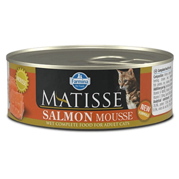 Вологий корм Farmina Matisse Cat Mousse Salmon для дорослих котів, з лосось, 85 г (162042) - Фото 1 Вологий корм Farmina Matisse Cat Mousse Salmon для дорослих котів, з лосось, 85 г (162042) - изображение 1