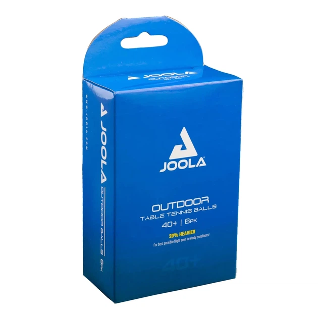 Мячик для настольного тенниса Joola Outdoor ball 6 шт (42181) (930962) - изображение 2