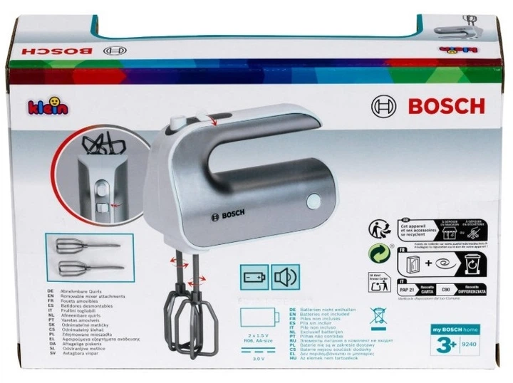 Zestaw do zabawy Klein Mikser Bosch Srebrny (4009847092403) - obraz 6