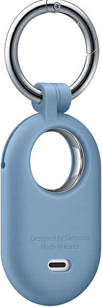 Чохол-брелок Samsung Silicone для Galaxy SmartTag2 Blue (8806095291758) - зображення 3