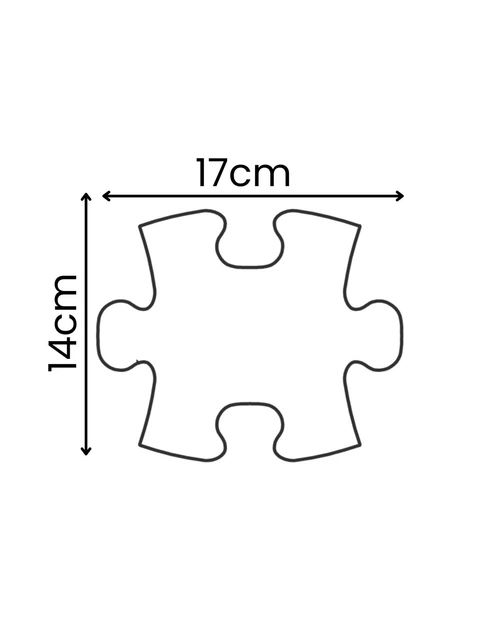Mata sensoryczna Woopie Ortopedyczna Puzzle 30 elementów (716053832801) - obraz 6