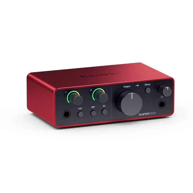 Zestaw do nagrywania Focusrite Scarlett Solo Studio 4Gen (815301001546) - obraz 2