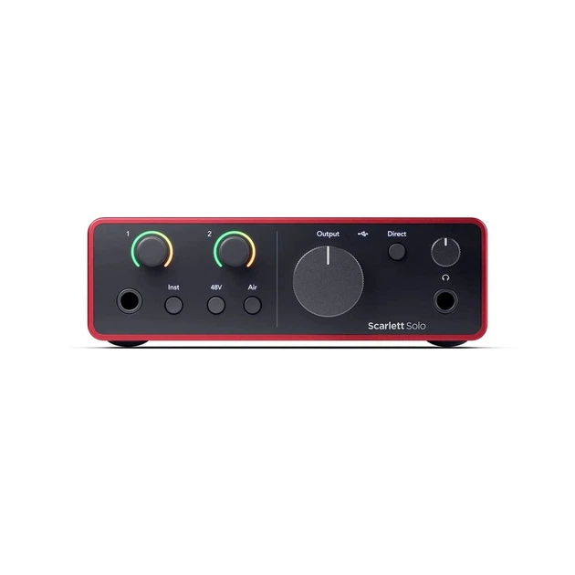 Zestaw do nagrywania Focusrite Scarlett Solo Studio 4Gen (815301001546) - obraz 3
