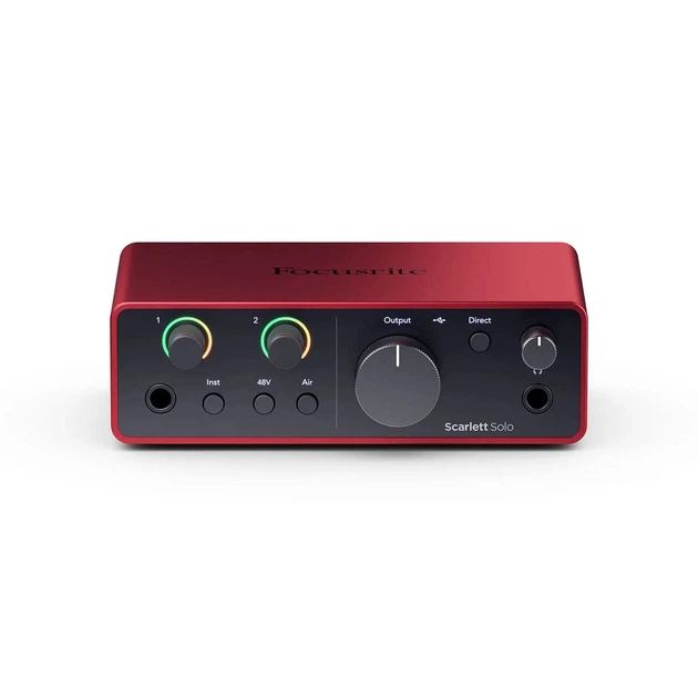 Zestaw do nagrywania Focusrite Scarlett Solo Studio 4Gen (815301001546) - obraz 4