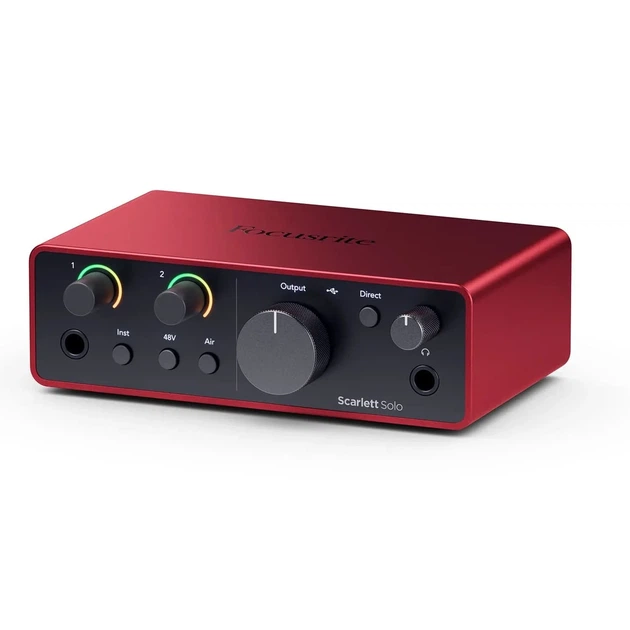 Zestaw do nagrywania Focusrite Scarlett Solo Studio 4Gen (815301001546) - obraz 5