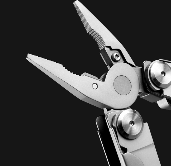 Мультитул NexTool KT5020 Flagship Pro многофункциональный инструмент 16 в 1 с плоскогубцами ножом пилой ножницами EDC компактный разборный с фиксацией лезвия кайдекс чехлом Kydex Molle - изображение 7