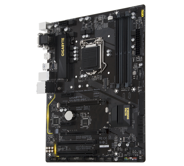 Материнська плата Gigabyte GA-B250-HD3 (LGA1151/4xDDR4/1xM.2 SSD) - зображення 2