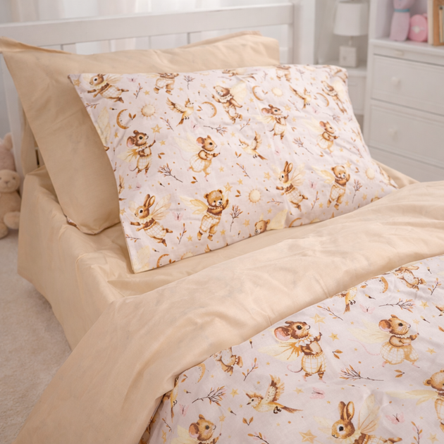 Простынь MirSon Полуторная 150х220 см Kids Time 17-0915 Soft Grace Бязь (2200012566855) - Фото 3 Простынь MirSon Полуторная 150х220 см Kids Time 17-0915 Soft Grace Бязь (2200012566855) - изображение 3