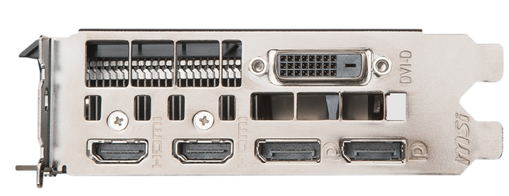 Видеокарта GeForce MSI GTX 1060 6GB Aero ITX OC (GTX 1060 AERO ITX 6G OC) Б/У - изображение 3
