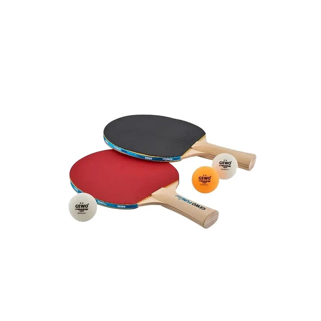 Комплект для настольного тенниса Gewo Double-Fun 2 Bats 3 Balls (96960000) (931053) - изображение 5