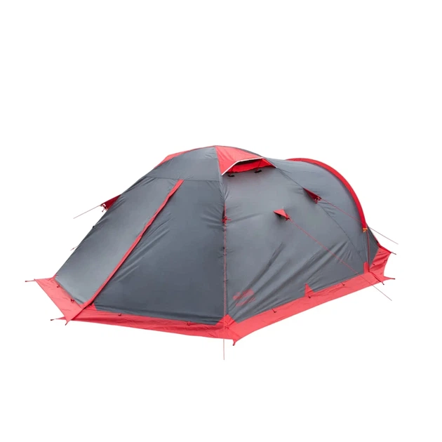 Палатка Tramp Mountain 3 V2 Grey/Red (TRT-023) - Фото 2 Палатка Tramp Mountain 3 V2 Grey/Red (TRT-023) - изображение 2