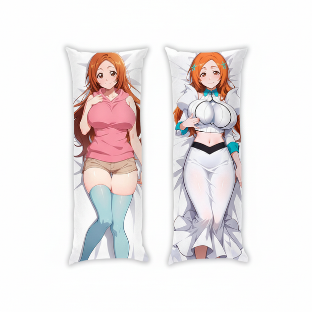 Подушка дакимакура Орихиме Иноуэ Orihime Inoue Блич Bleach 13х34 см - изображение 2