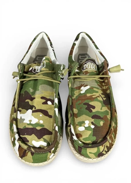 Мокасини Hey Dude Wally Camouflage (s/n 40004-9CQ), Камуфляж, Розмір 46 (US M13), 30 см - Фото 3 Мокасини Hey Dude Wally Camouflage (s/n 40004-9CQ), Камуфляж, Розмір 46 (US M13), 30 см - зображення 3