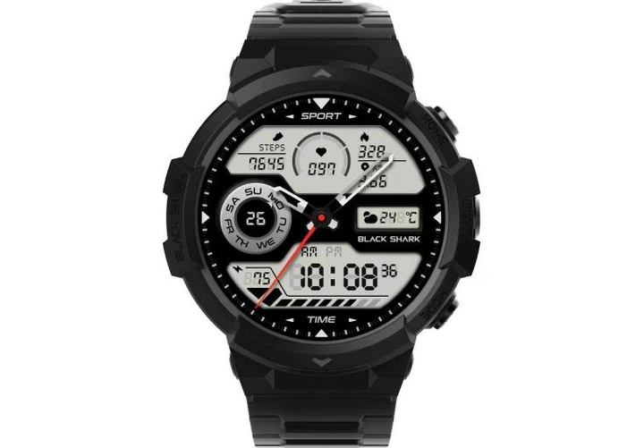 Часы Black Shark GS3 Sport BS-W2402 Mist Black (Черный) - Фото 1 Часы Black Shark GS3 Sport BS-W2402 Mist Black (Черный) - изображение 1