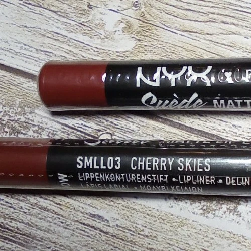 Карандаш для губ с матовым финишем NYX Suede Matte Lip Liner SMLL03 Cherry Skies - изображение 9