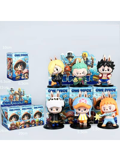 Фігурка Лабубу Трафальгар Ло Ван Піс Labubu One Piece ABC - Фото 2 Фігурка Лабубу Трафальгар Ло Ван Піс Labubu One Piece ABC - зображення 2