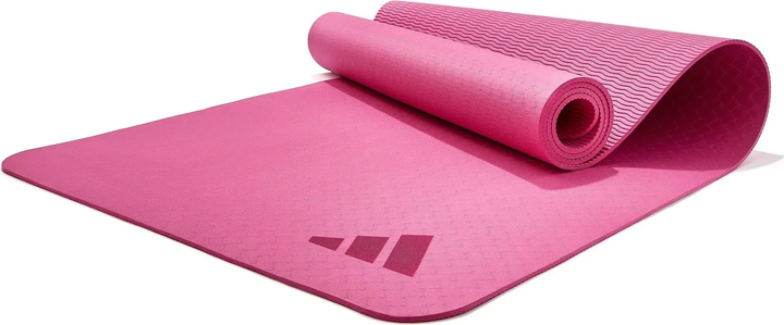 Килимок для йоги Adidas Premium Yoga Mat 5 мм, рожевий - Фото 1 Килимок для йоги Adidas Premium Yoga Mat 5 мм, рожевий - изображение 1
