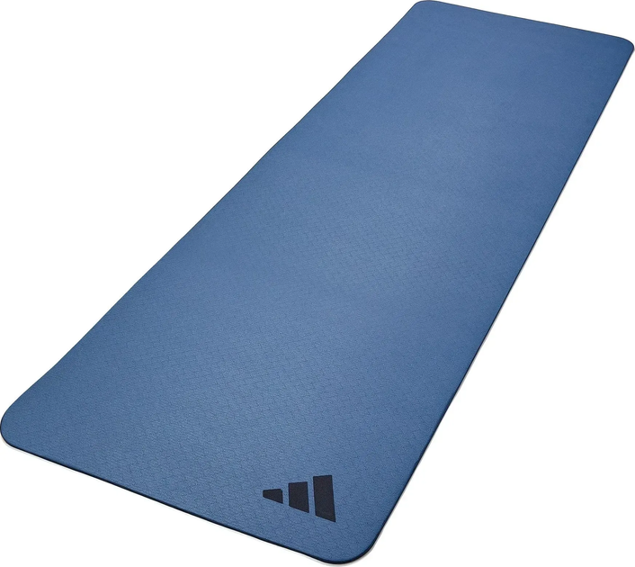 Килимок для йоги Adidas Premium Yoga Mat 5 мм, синій - изображение 2