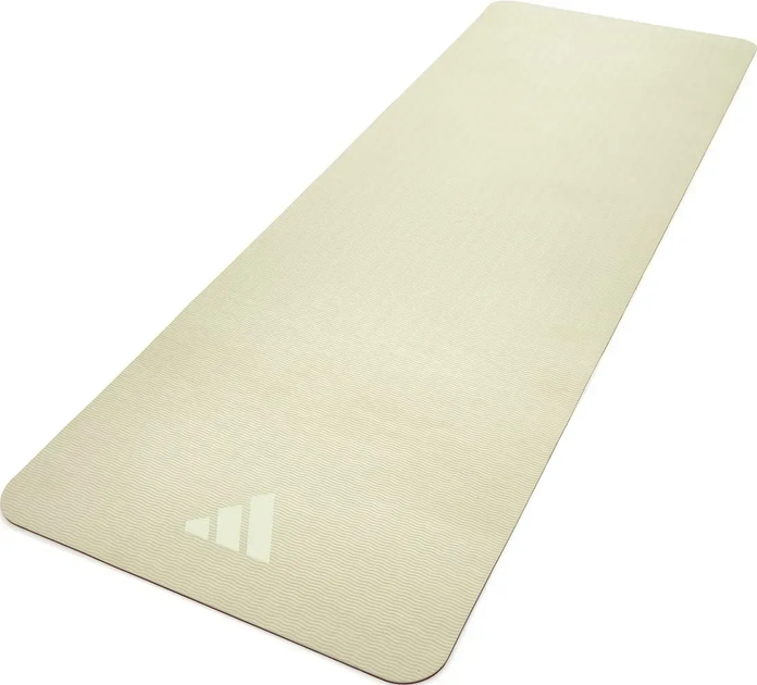 Килимок для йоги Adidas Double Sided Yoga Mat 6 мм, біло-рожевий - изображение 4