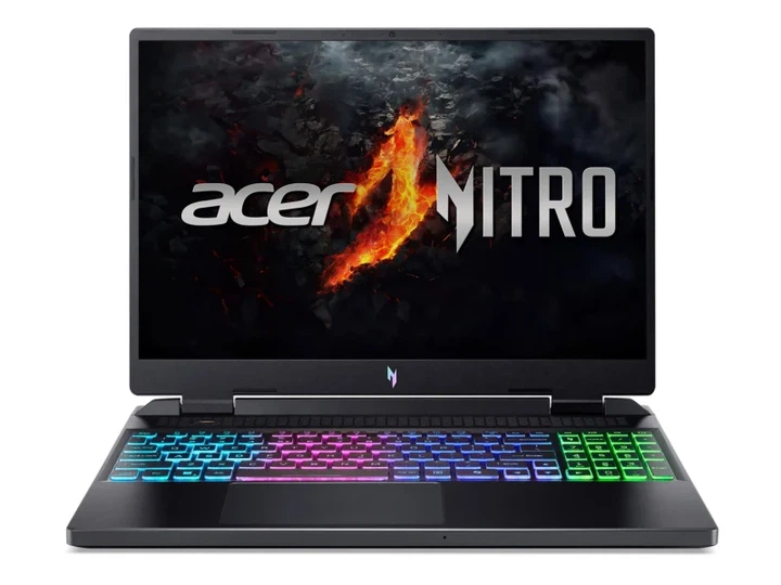 Ноутбук Acer Nitro 16 Ryzen 5-8645HS/32GB/512+1TB/Win11 RTX4050 180Hz (AN16-42 || NH.QPJEP.005) - изображение 5