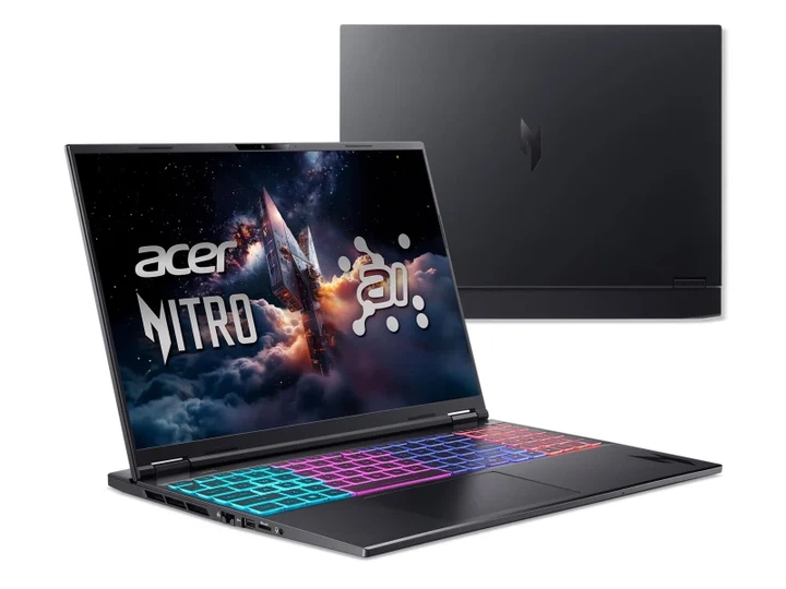 Ноутбук Acer Nitro 16S AI Ryzen AI 9-365/32GB/1TB/Win11PX RTX5060 (AN16S-61 || NH.QXUEP.002) - изображение 8