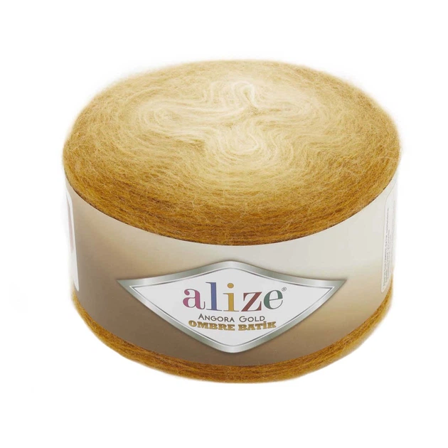 Пряжа Alize Angora Gold Ombre Batik 7358 - Фото 1 Пряжа Alize Angora Gold Ombre Batik 7358 - зображення 1