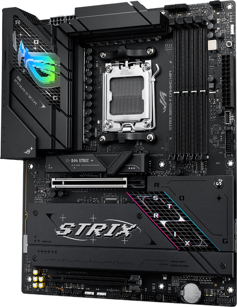 Материнcька плата Asus B850-F ROG Strix Gaming Wi-Fi Socket AM5 (ROG STRIX B850-F GAMING WIFI) Б/В - Фото 2 Материнcька плата Asus B850-F ROG Strix Gaming Wi-Fi Socket AM5 (ROG STRIX B850-F GAMING WIFI) Б/В - зображення 2
