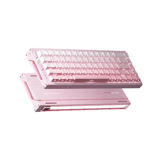 Клавиатура MCHOSE Ace 68 Turbo Mount Tai Magnetic Switch GT Peachy