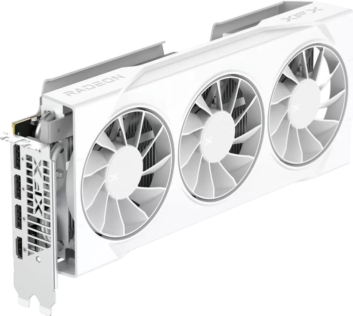 Видеокарта AMD Radeon RX 9070 XT 16GB XFX Quicksilver White (RX-97TQICKW9) - изображение 3