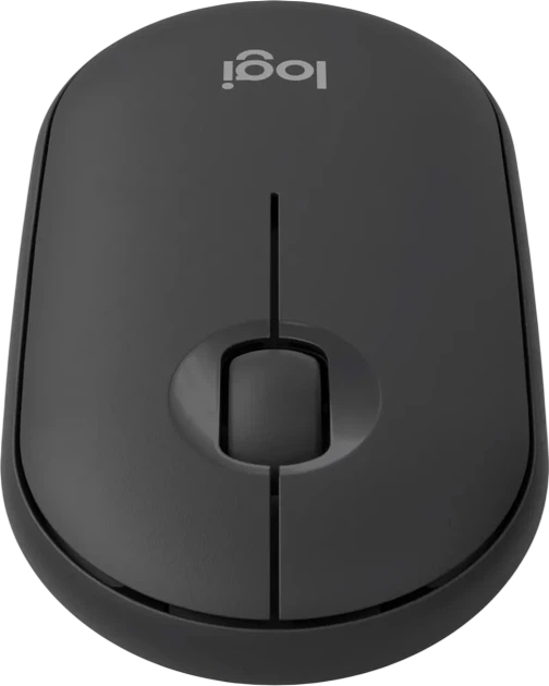 Мышь беспроводная Logitech Pebble Mouse 2 M350s Tonal Graphite (910-007015) - изображение 3