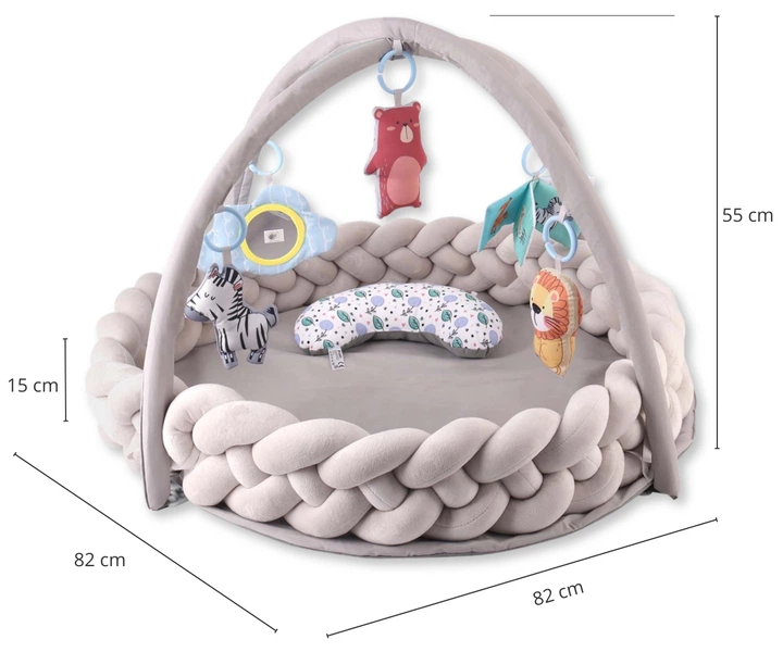 Сенсорний килимок TinyMini розвивальний Коса 8676 (5907090700955) - зображення 14