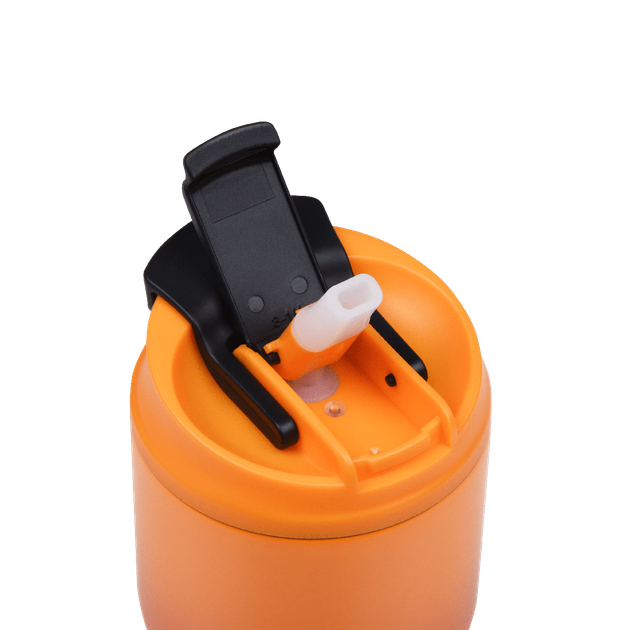 Термочашка 63mugs Drive 360 мл. Orange Black - изображение 5