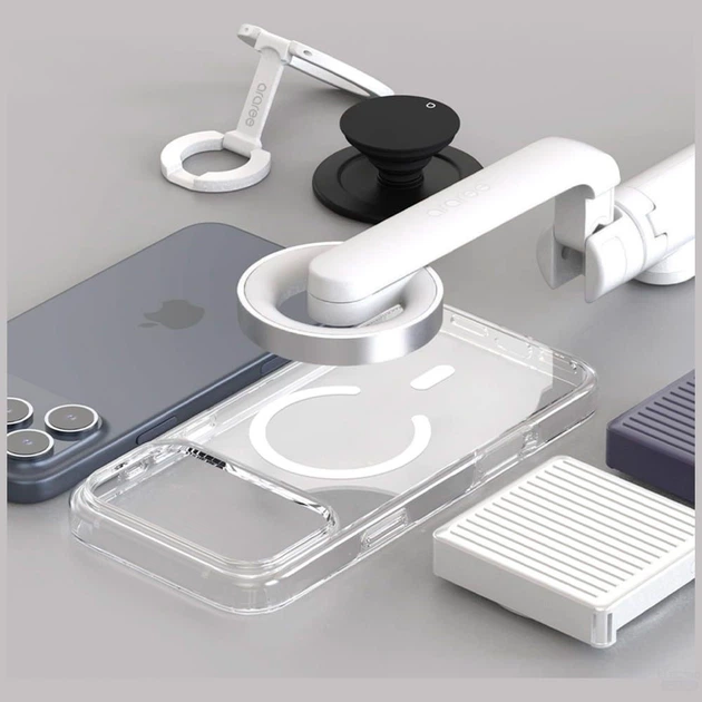Etui plecki Araree Duple M MagSafe do Apple iPhone 17 Air Transparent (AR20-02358A) - obraz 2