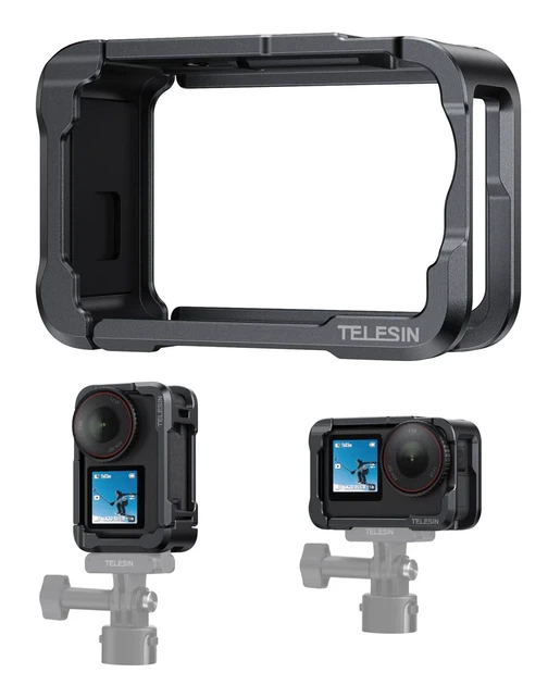 Кріплення-адаптер (рамка) Telesin S6-FMS-35-TDJ — металева для екшн-камери DJI Action 6 - зображення 2