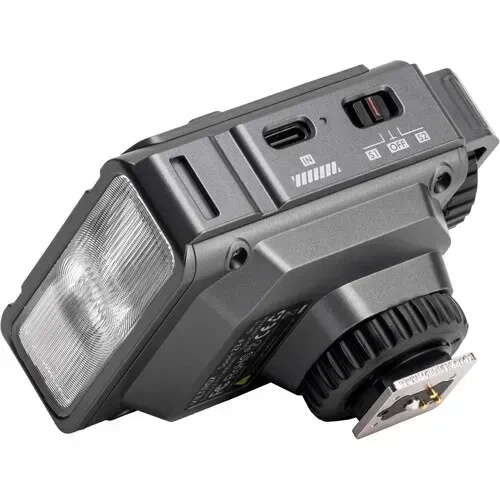 Накамерная компактная вспышка с TTL для фотоаппаратов Sony - Viltrox Spark Z3-S TTL (серая) - изображение 2