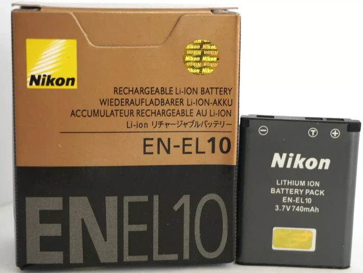 Аккумулятор для фотоаппаратов NIKON - EN-EL10 - изображение 2